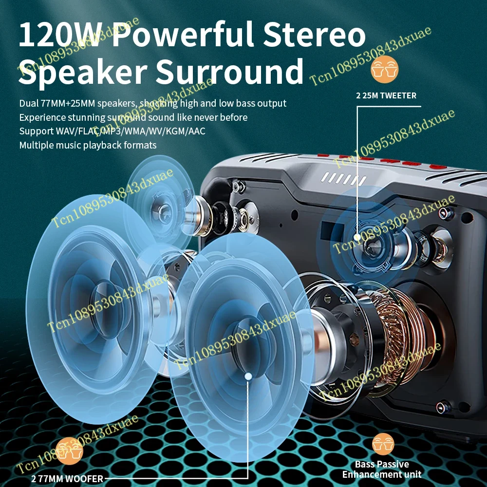 X10 Portable Blue-tooth Speake - Portable Bluetooth Speaker Waterproof Ipx7 ulasan dan harga