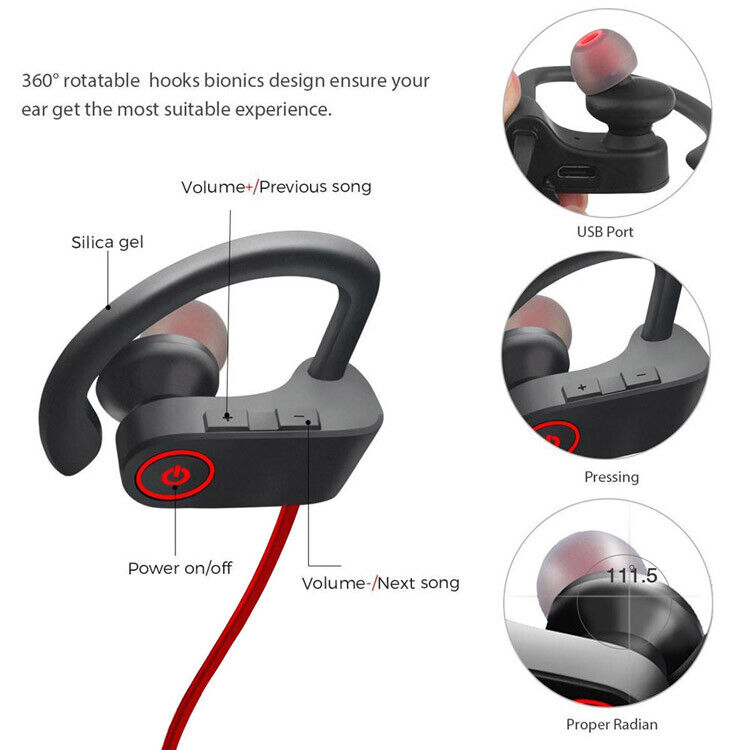 2024 Sports Neckband Wireless  - Bone Conduction Running Headphones ulasan dan harga
