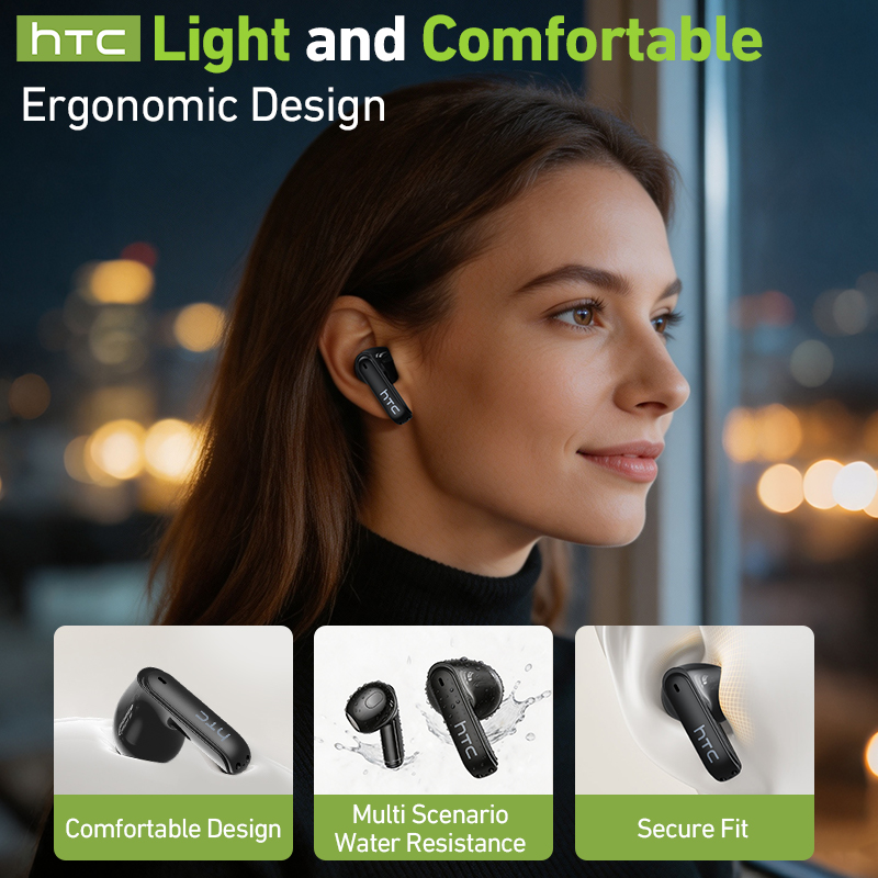 hTC Wireless Gaming Earbuds LC - Headphones ulasan dan harga