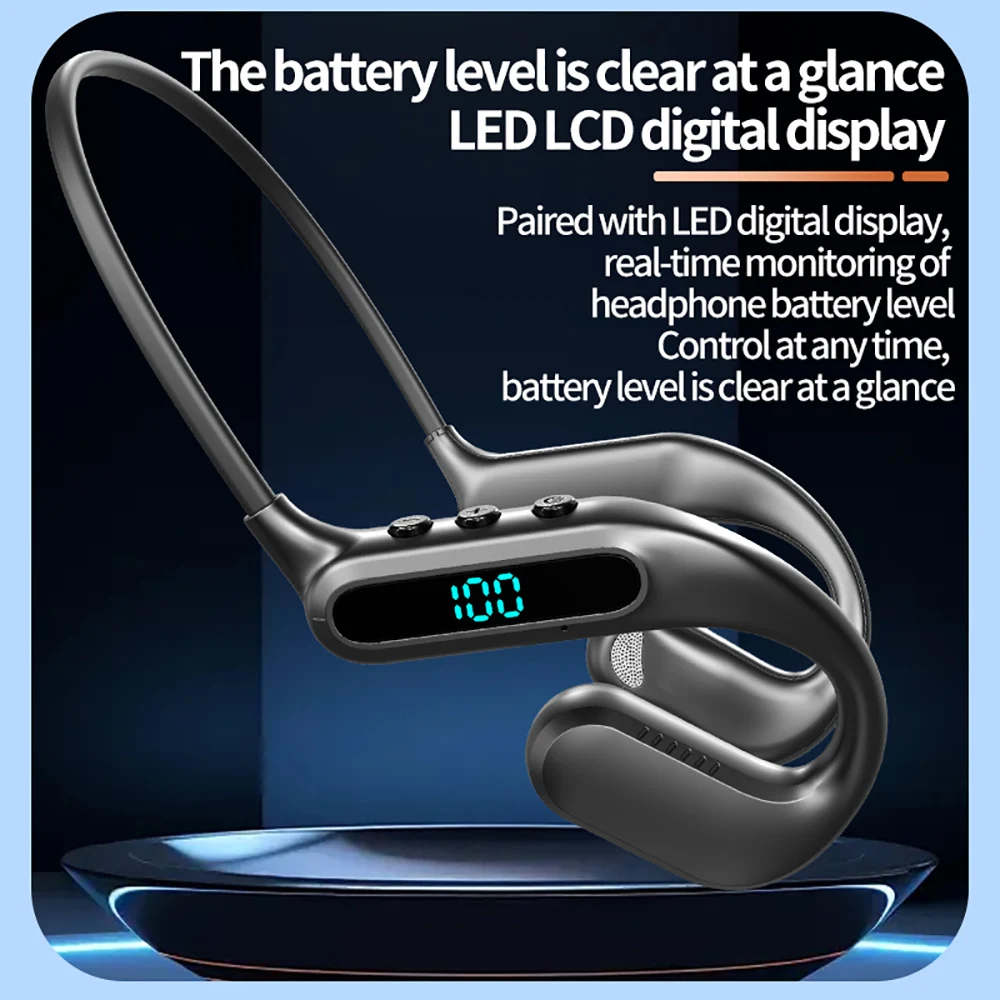 KEBIDUMEI Bluetooth 6.0 Air Co - Open Ear Air Conduction Headphones ulasan dan harga