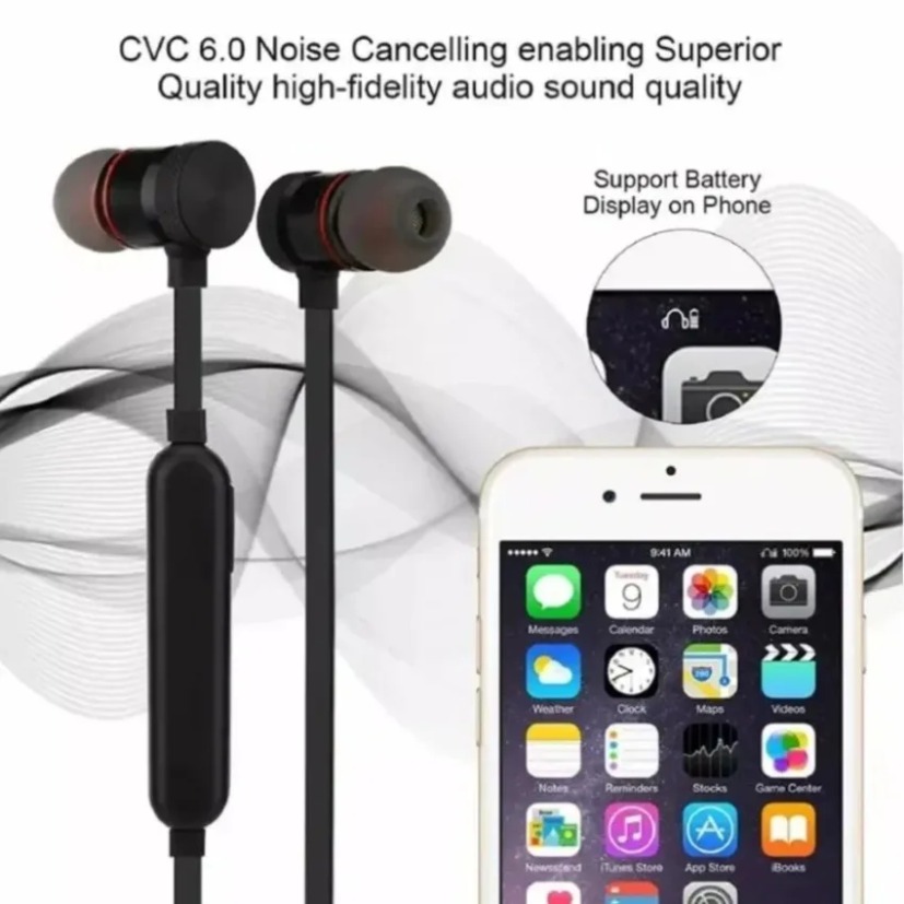 Neckband Bluetooth Earphones I - Magnetic Neckband Sports Earphones ulasan dan harga
