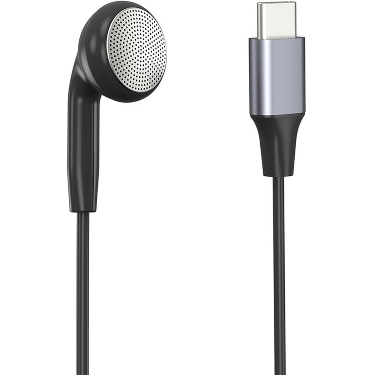 DT75BG Type C Single Earbud wi - Type C Wired Earphones With Mic ulasan dan harga