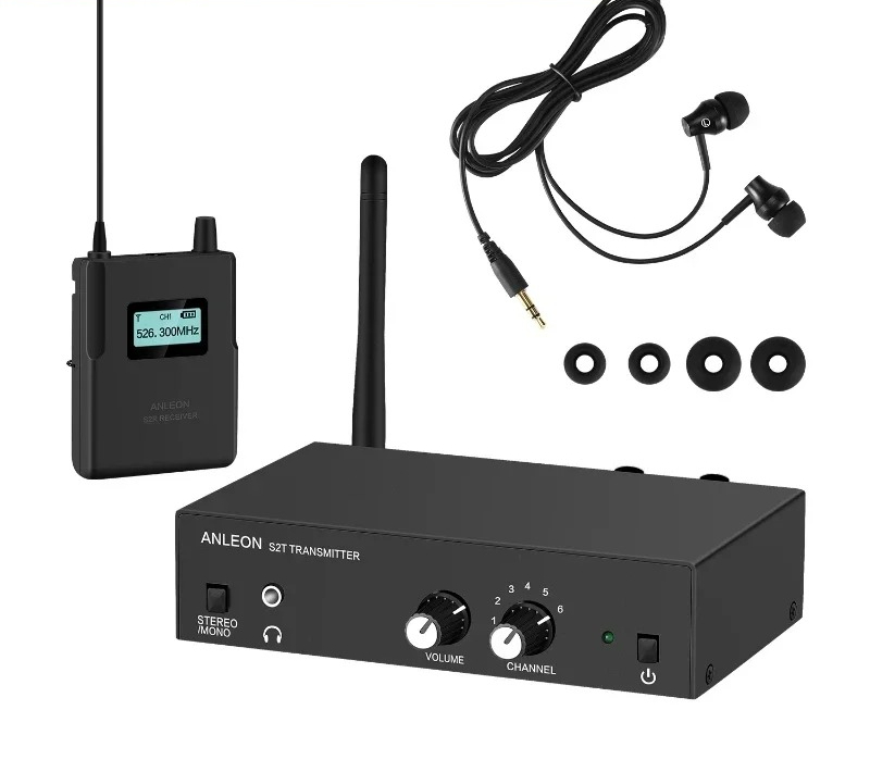 Wireless monitoring ear feedba - In Ear Monitors For Singers ulasan dan harga
