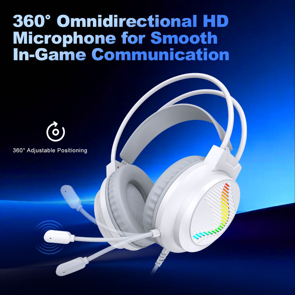H10 Wired Gaming Headset with  - Gaming Headset With Mic Rgb ulasan dan harga